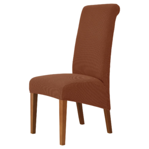 jacquard-eetstoel-overtrek met hoge rug
