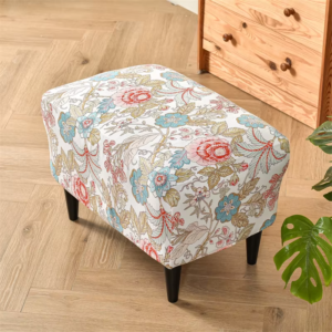printed-elastic-ottoman-chair-cover