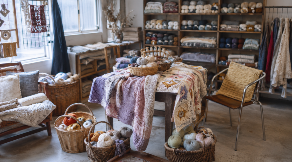 crochet blanket yarn for the crowd