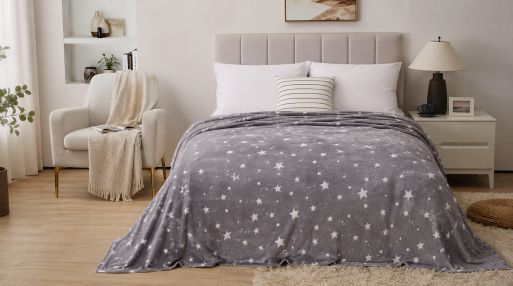 Flanell-Decke Anwendbare Menge