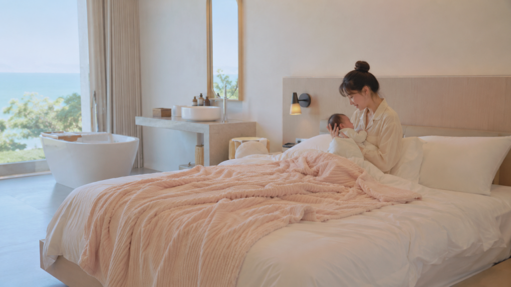 Push baby blankets for people