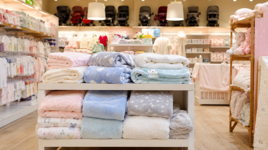Push baby blankets for people