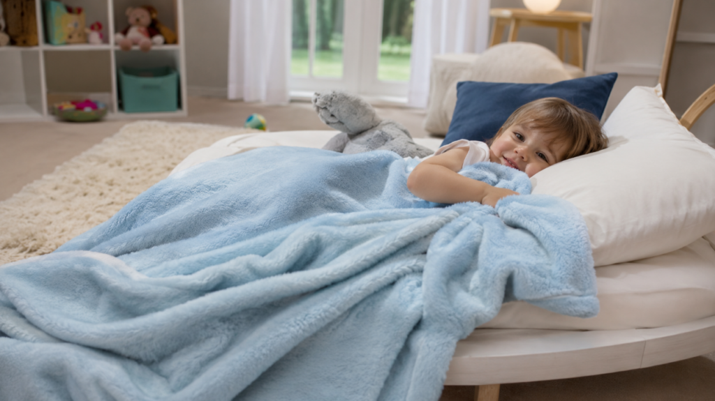 Push baby blankets for people