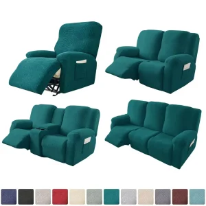 Wholesale Thickened Quilted Geometric Recliner ...