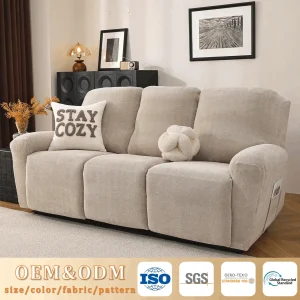 Wholesale Thickened Quilted Geometric Recliner ...