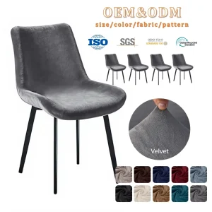 Wholesale Exclusive Modern Silver-fur Velvet Po...