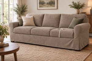 Leather Sofa Slipcover: How to Check Fit