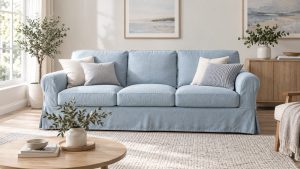 Light Blue Sofa Slipcover: A Practical Fit Guide