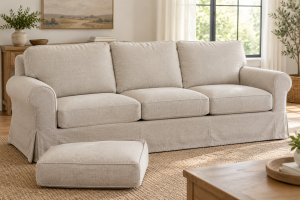 Living Room Slipcover Sofa: Check Fit Before Pu...